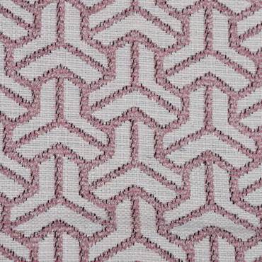 Υφασμα επιπλώσεως es.εκρου ροζ denia