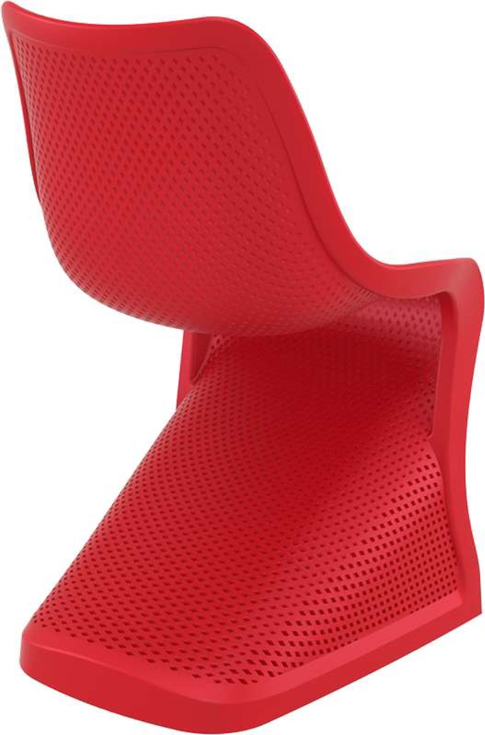 Karekla Polupropuleniou 4tmx Bloom Red 50X58X85ek.