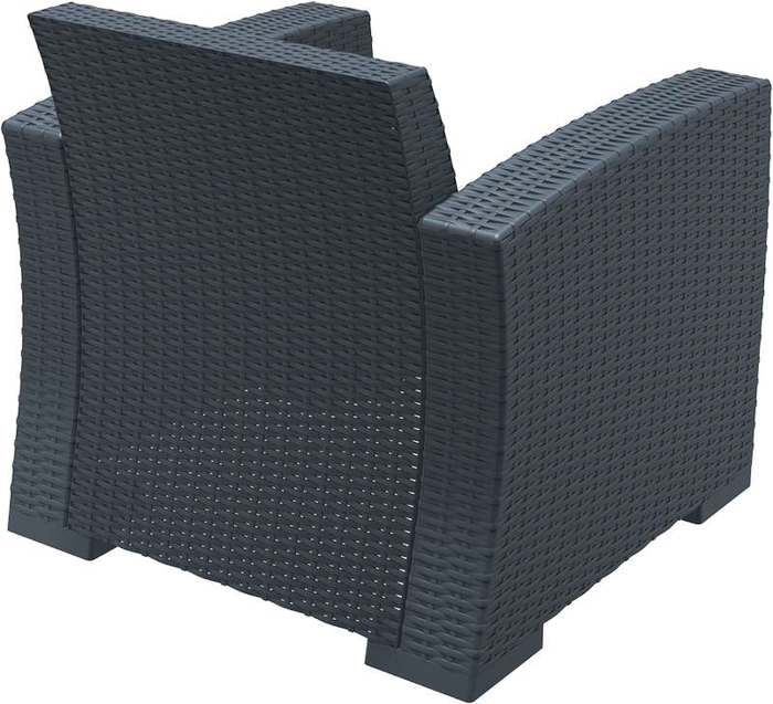 MONACO DARK GREY POLuThRONA POL/NIOu
