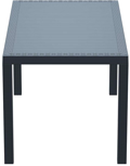 ORLANDO 140X80X75ek. DARK GREY TRAPEZI POL/NIOu