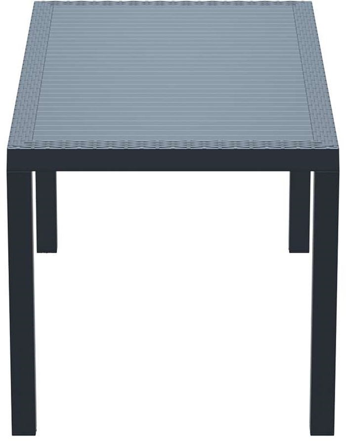 ORLANDO 140X80X75ek. DARK GREY TRAPEZI POL/NIOu